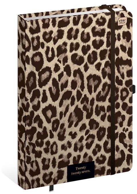 Interdruk Kalendarz książkowy B5 192Mat+UV Leopard