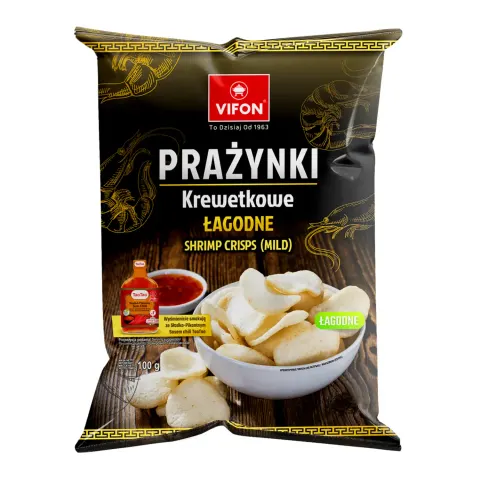 Prażynki krewetkowe łagodne 100 g Vifon