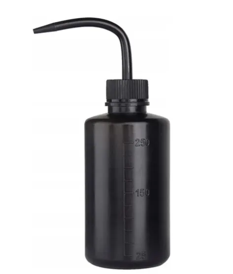 Butelka Tryskawka Do Mycia Czarna 250 ml