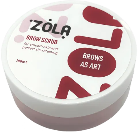 ZOLA Brow scrub peeling drobnoziarnisty do brwi - 100 ml