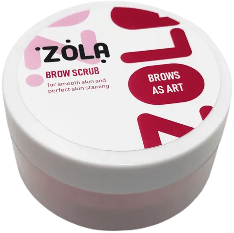 ZOLA Brow scrub peeling drobnoziarnisty do brwi - 50 ml