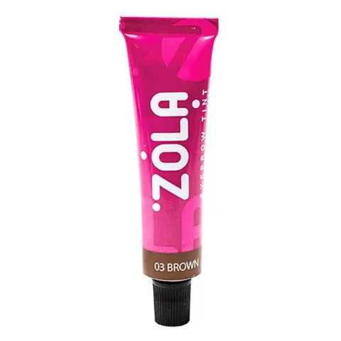 ZOLA Farba do brwi z kolagenem 15ml. - 03 brown