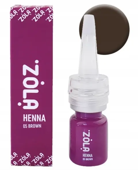 ZOLA Henna do koloryzacji brwi 10g - 05 brown