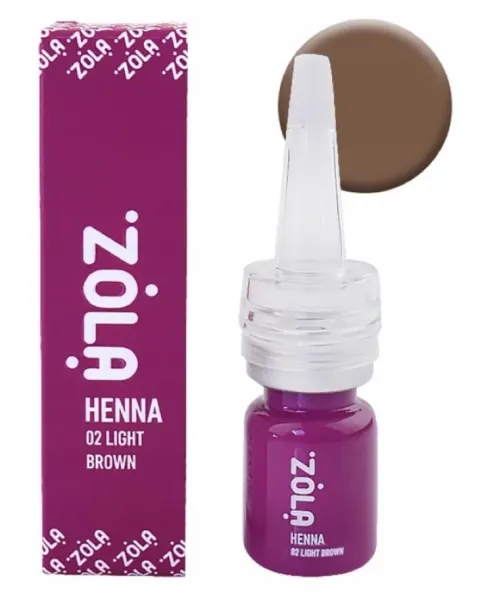 ZOLA Henna do koloryzacji brwi 5g - 02 light brown