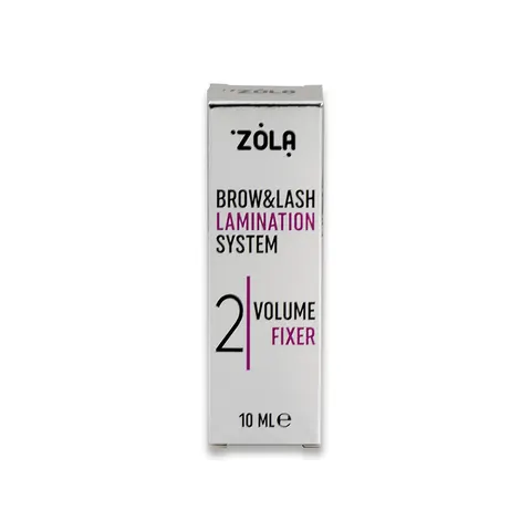 ZOLA Volume Fixer Krok 02 Preparat do laminacji brwi i rzęs 10ml