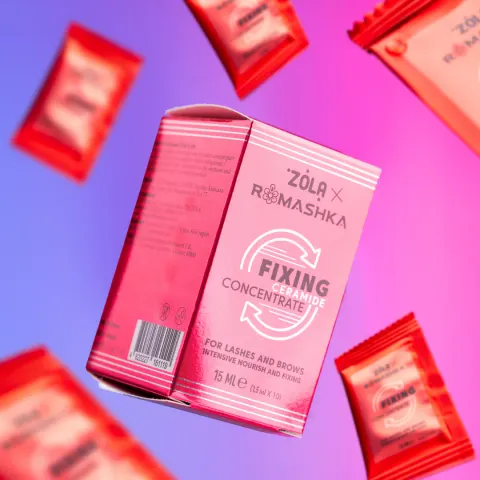 ZOLA x Romashka Koncentrat utrwalający FIXING CERAMIDE KONCENTRAT - 1.5 ml x 10szt.