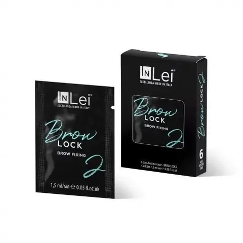 InLei "BROW LOCK 2" preparat do laminacji brwi - 6x1,5ml