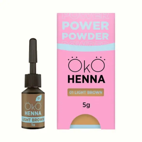 OkO Henna do brwi 5g - Light Brown