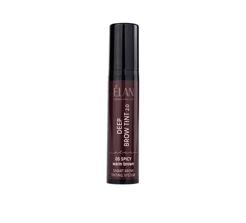 ELAN Deep Brow Tint 2.0 Długotrwała farba do brwi 10ml - 05 SPICY warm brown