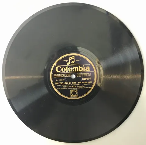 Bobby Howes For The Love of Mike DB697 Columbia
