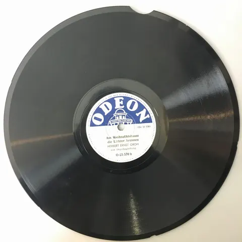 Herbert Ernst Groh O Tannenbaum / Am Weihnachtsbaum O25570 Odeon