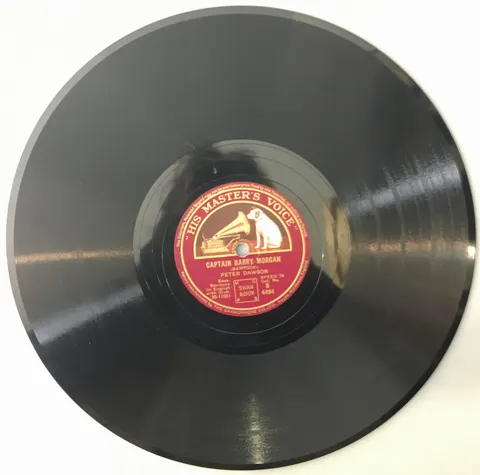 Peter Dawson Chorus, Gentlemen / Captain Harry Morgan B4494 HMV