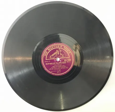 Ann Stephens & Franklin Englemann Goldilocks and the three bears / BD1263 HMV