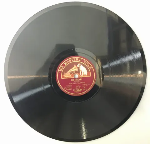 Walter Glynne She is Far From The Land / The Rosary B2817 HMV