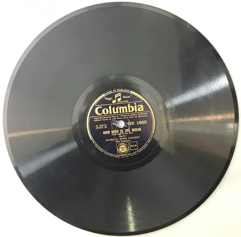 Bing Crosby How Deep Is The Ocean/ Try A Little Tenderness DB1985 Columbia