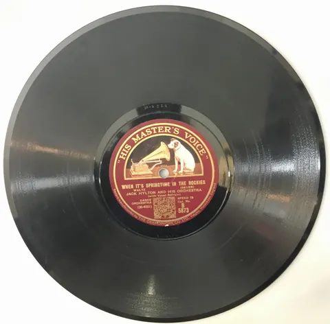 Jack Hylton Around The Corner / When It's Springtime in The Rockies B5873 HMV