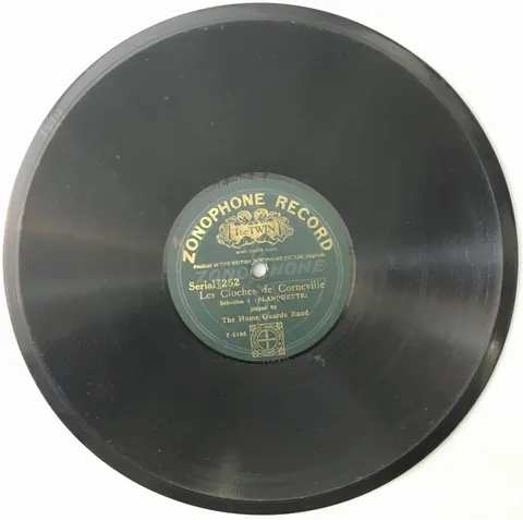 The Home Guards Band Les Cloches de Corneville 252 Zonophone