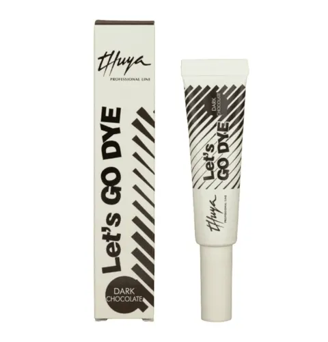 THUYA Zelowa Farba do Brwi Bez Oksydantu Lets Go Dye Dark Chocolate 11 ml