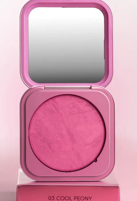 ZOLA Róż do Policzków Velvet Blush Glow 03 Cool Peony 8,5g