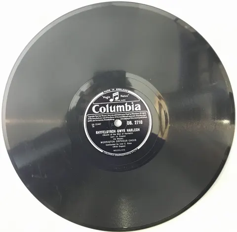 Morriston Orpheus Ar Hyd Y Nos / Rhyfelgyrch Gwyr Harlech DB2710 Columbia