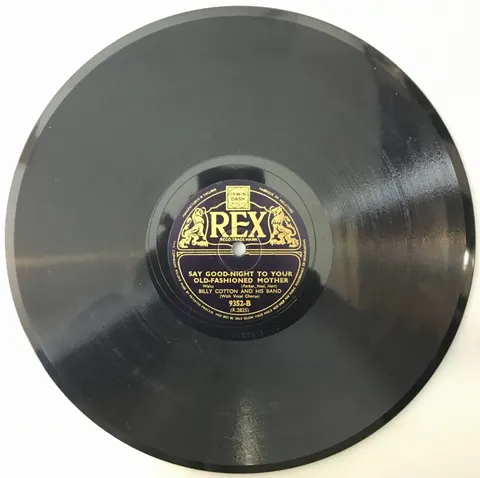 Billy Cotton Little Lady Make Believe / Say Good-night To Your Old-fashioned Mother 9352 Rex