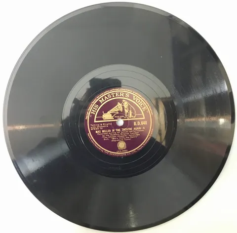 Max Miller In The Theatre Again part 5, 6 BD648 HMV