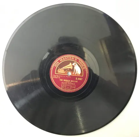 Peter Dawson The Glory of The Sea / The Border Ballad B4467 HMV