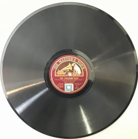 Gene Austin The lonesome road / Lady Divine B3018 HMV