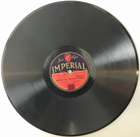 Jack Payne All Over Italy / Something Came and Got Me in the Spring 2872 Imperial
