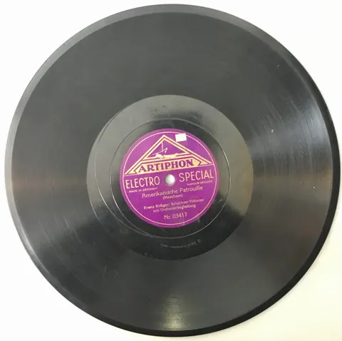 Franz Kruger Der Carneval von Venedig / Amerikanische Patrouille 3421 Artiphon Record