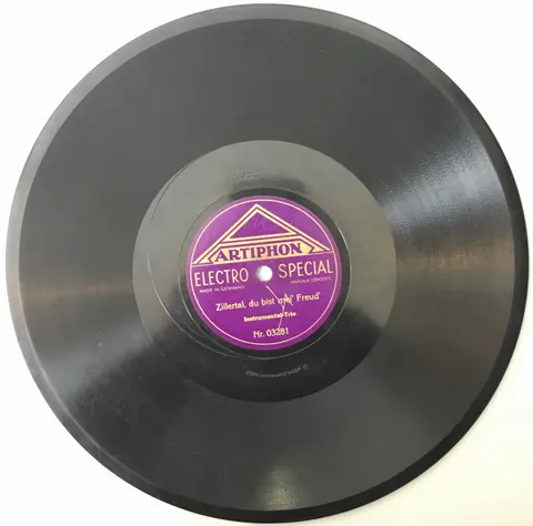 Instrumental Trio Zillertal, Du Bist Mei Freud / O, Du Himmelblauer See 3281 Artiphon Record