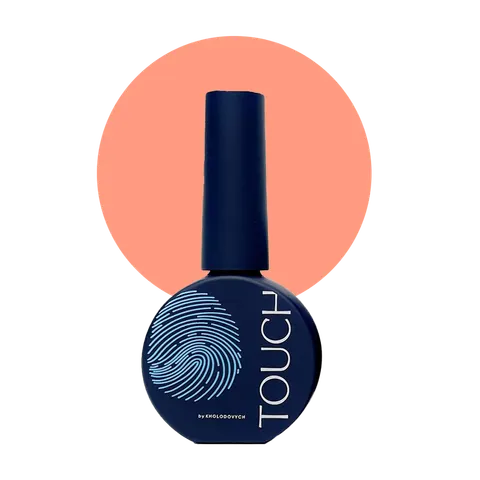 TOUCH Cover base Peach - brzoskwinowa półprzezroczysta baza hybrydowa, 13 ml (SALE)