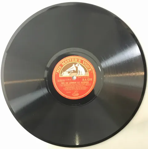 Alexander Kipnis O Isis and Osiris / Wer Ein Liebchen Hat DA1218 HMV