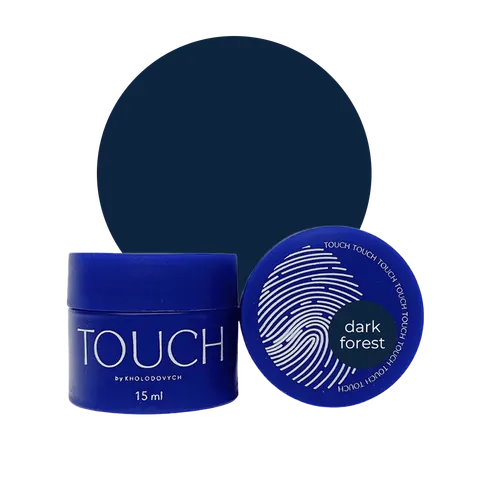 TOUCH Cover base Dark forest - atramentowo-granatowa baza budująca, 15 ml (SALE)