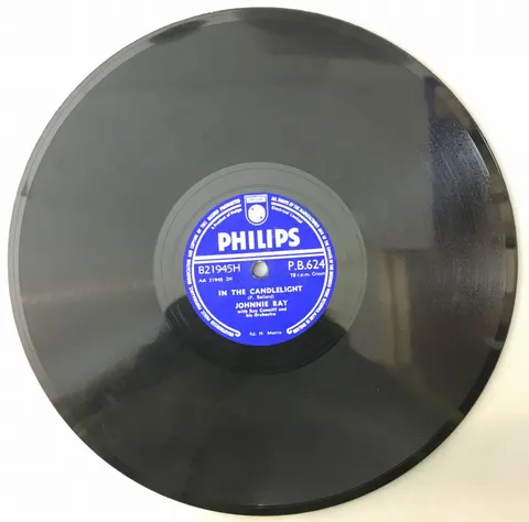 Johnnie Ray Just Walking In The Rain / In The Candlelicht PB624 Philips