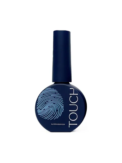 TOUCH Mirror top 02 - niebieski top hybrydowy z perła i brokatem, 13 ml (SALE)