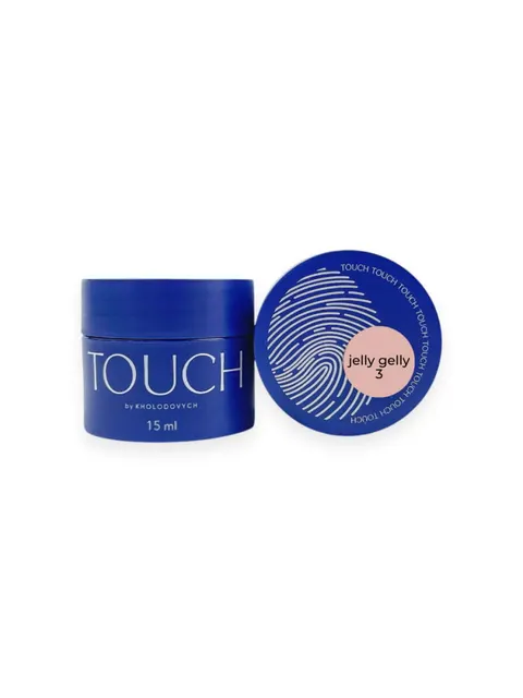 TOUCH Jelly gelly 03 - beżowy budujący żel-galaretka, 15 ml (SALE)