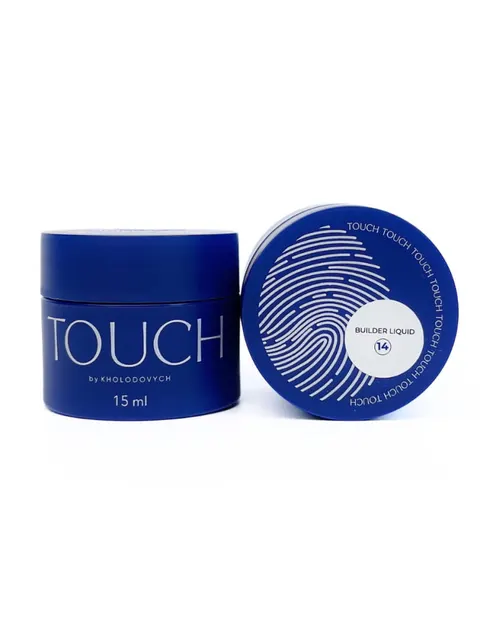 TOUCH Builder liquid 14 - beżowo-brzoskwiniowy mocny żel o płynnej koncystencji, 15 ml (SALE)