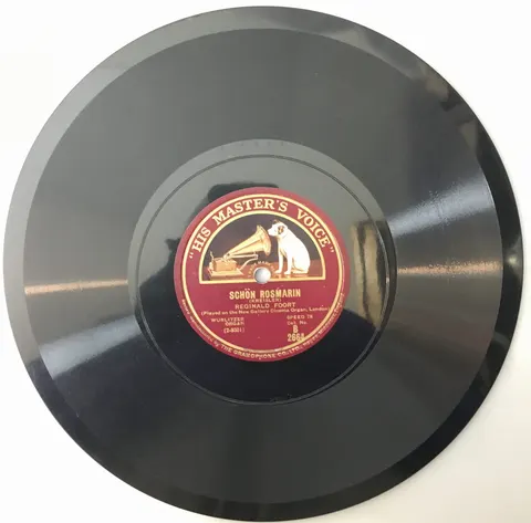 Reginald Foort Schon Rosmarin / A Brown Bird Singing B2664 HMV
