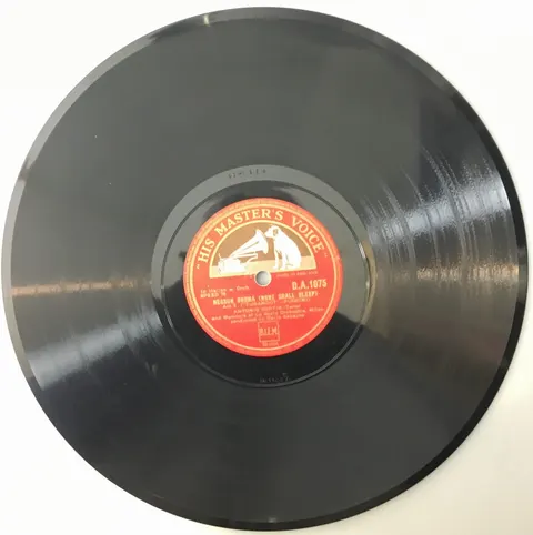 Antonio Cortis Do Not Weep Liu / None Shall Sleep DA1075 HMV