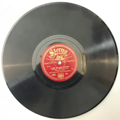 Nat Star & Orch. Time On My Hands / It Must Be True 732 Sterno