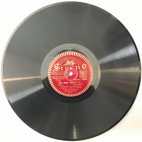 Charlie Kunz The Kunz Medley No. 7 1453 Sterno