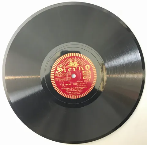Charlie Kunz The Kunz Medley No. 11 1527 Sterno
