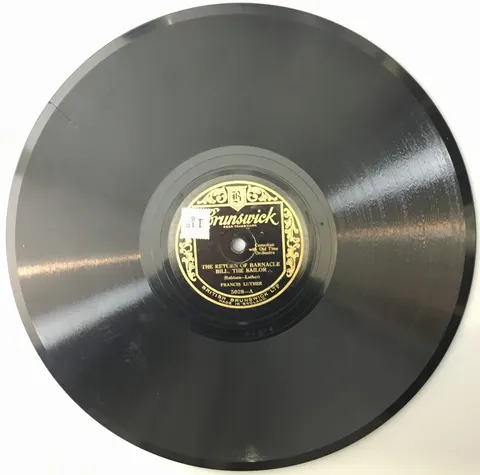 Francis Luther Peg-leg Jack / The Return of Barnacle Bili, The Sailor 5028 Brunswick