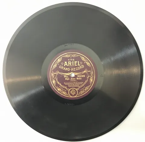 Nat D. Ayer The Bing Boys Waltz / High Jinks Waltz No3535 The Ariel Grand Record