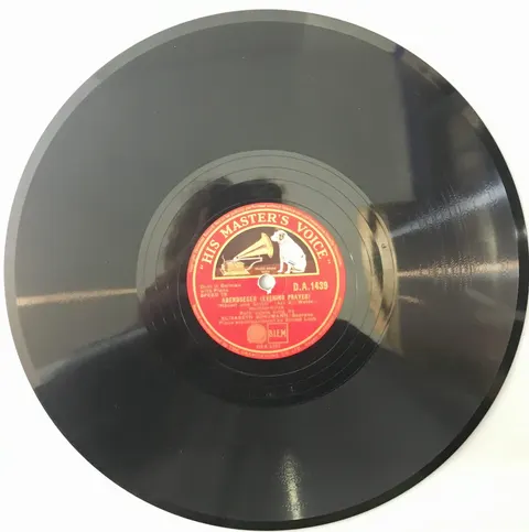 Elisabeth Schumann Folk Lied Und Lied Des Sandmannchens / Evening Prayer DA1439 HMV