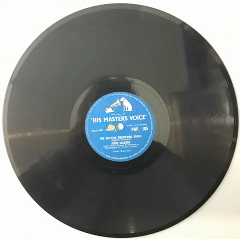 Jerry Colonna Waltz Me Around / The Skifting Whispering Sands POP165 HMV