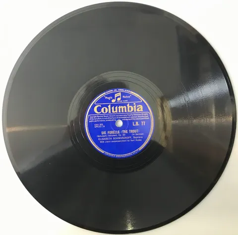 Elisabeth Schwarzkopf Happiness / The Trout LB77 Columbia
