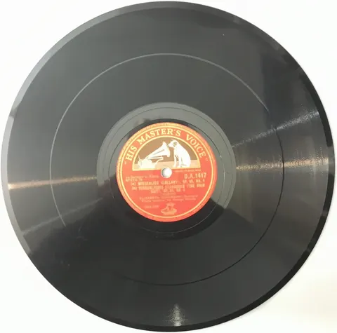 Elisabeth Schumann Lullaby Op. 49, No. 4 / The Huntsman Op. 95, No. 4 DA1417 HMV