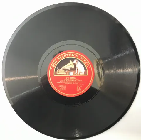 John McCormack Ave Maria / The Prayer Perfect DA1177 HMV